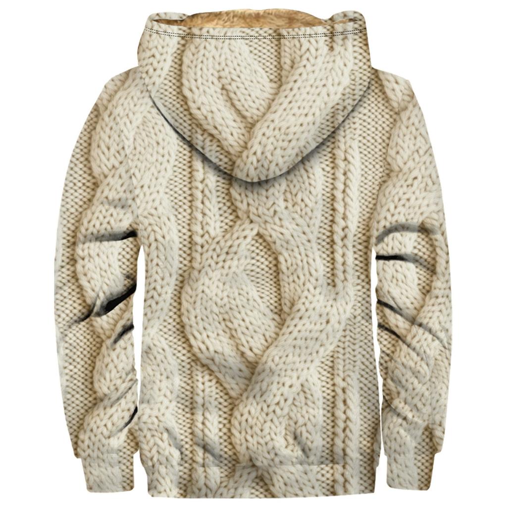 Men's Thickened Button Double Pocket Jacket With Pocket Insert Cotton Jacket