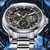 Men's Mechanical Watch Trend Hollowed Out Watch