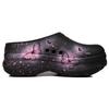 Adidas Originals AdiFOM Stan Smith Mule Rubber Sole Abrasion Resistant Closed Toe Slippers Women's Black Pink IE4626(TeamJ-)
