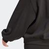 adidas Originals SS23 Толстовка Adicolor 70-х годов в стиле ретро с тремя полосками и свободным кроем, женские топы черного цвета IK7869
