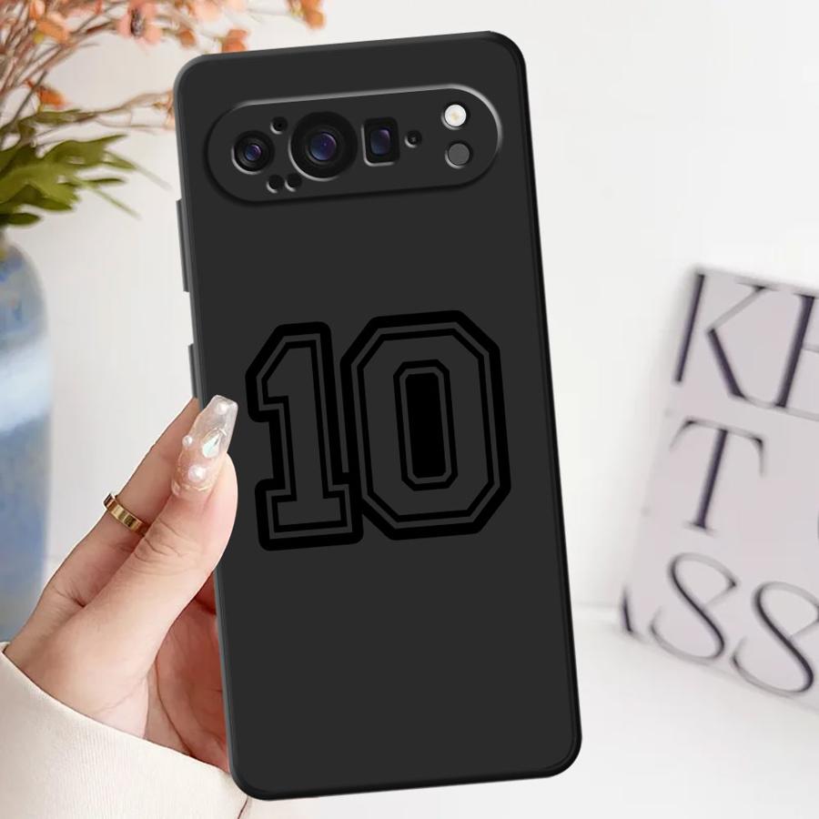 Мягкий чехол с номерами звезд баскетбола для Google Pixel 7a 6 7 8 Pro 9a 10 9 Pro XL 6a 8a