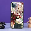 Nakiri Ayame Hololive Anime Case For iPhone 13 11 14 Pro Max 12 Mini Full Cover For iPhone XR XS Max X 7 8 Plus SE 2020