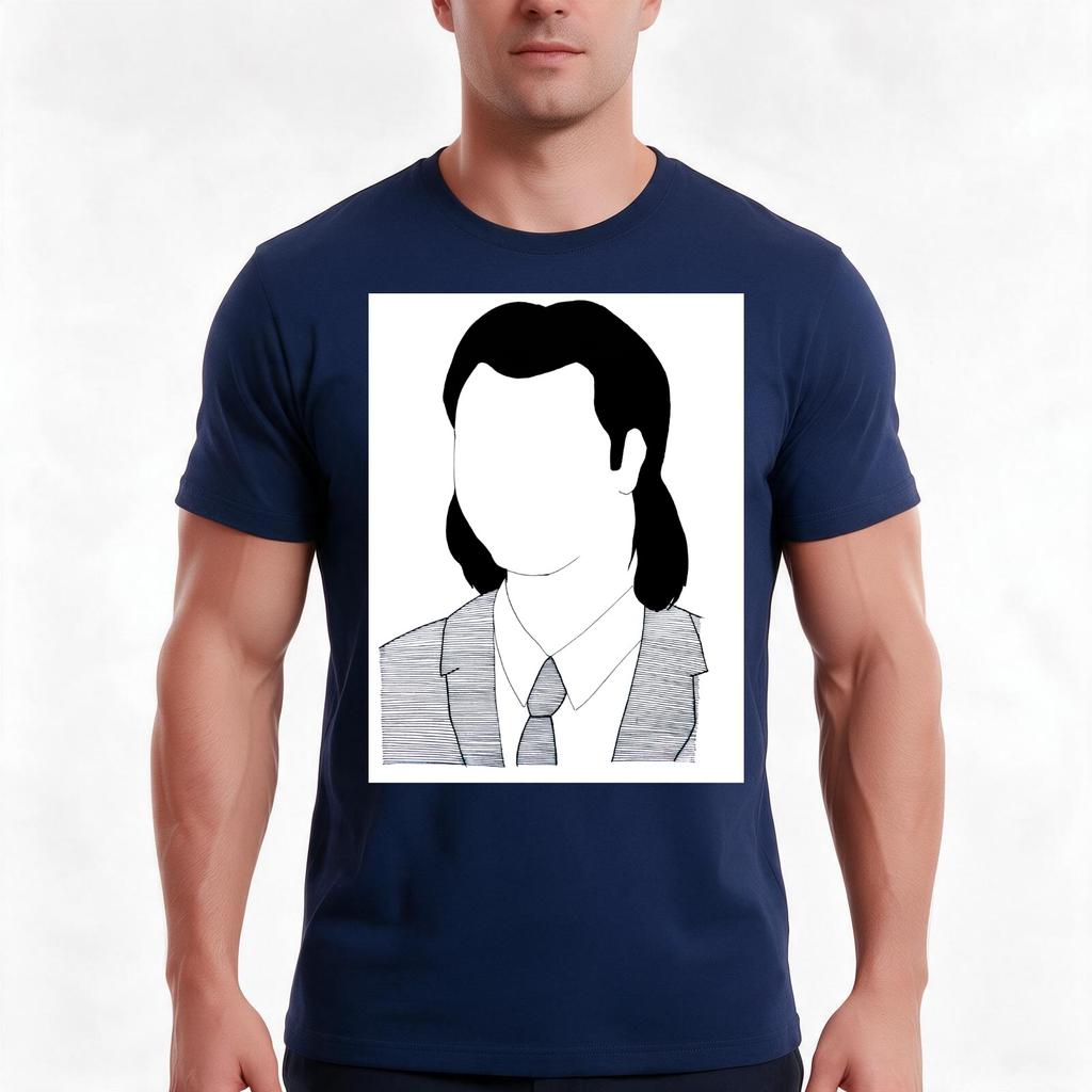 Vincent Vega Tshirt Summer Casual Cotton Tee Oversized Streetwear Tops Vintage Graphic Print Loose Fit Short Sleeve