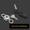 3-In-1 Scale Watch Keychain Portable Outdoor Camping Hiking Multifunction Mini Electric Digital Weighting Scale Metal Key Ring Holder