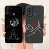 For Itel P37 Pro Vision 2Plus Phone Case Cute Rabbit Liquid Soft Silicone Bumber Shell For Itelp37 Capa Vision2s Back Cover