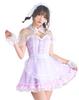 Clearstone Candy Bunny Cosplay Halloween Idol Maid Purple Women's