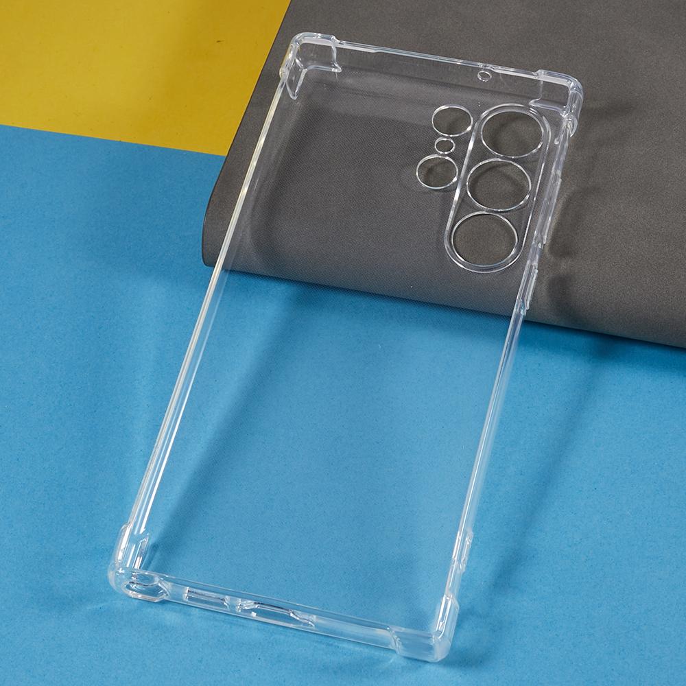 Для Samsung Galaxy S23 Ultra Чехол для телефона из ТПУ Ударопрочный Усиленный Угол Прозрачный Чехол для Телефона