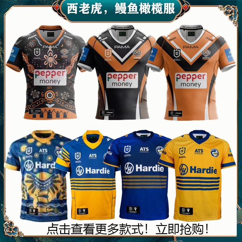 NRL Wests Tigers Sea Eagles Indigenous Edition Rugby Jersey Training Shirt Unisex Breathable Sportswear
