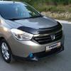 ДЛЯ моделей Dacia Lodgy 2013–2022 годов, передний спойлер, защита капота, передний щиток от насекомых, дефлектор капота, глянцево-черный цвет