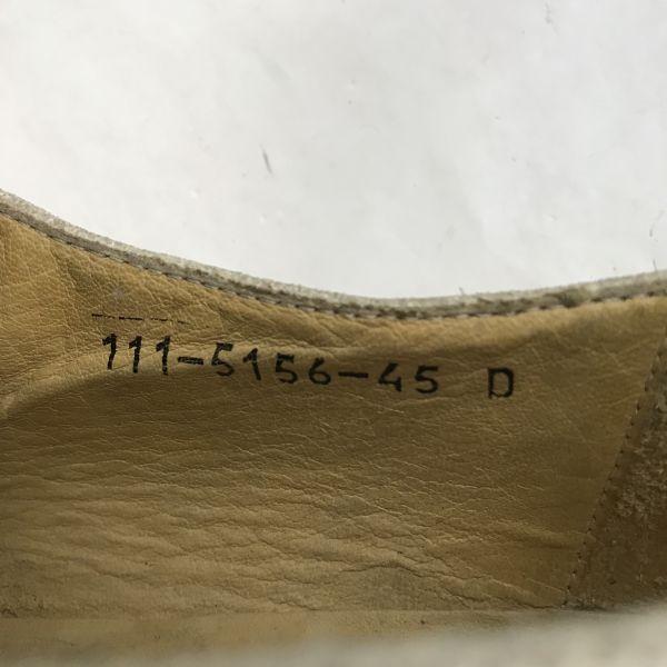 Gucci Туфли из замшевой кожи на ремешке-монахе 45 28-28.5 бело-бежевые(ИСПОЛЬЗОВАЛ)