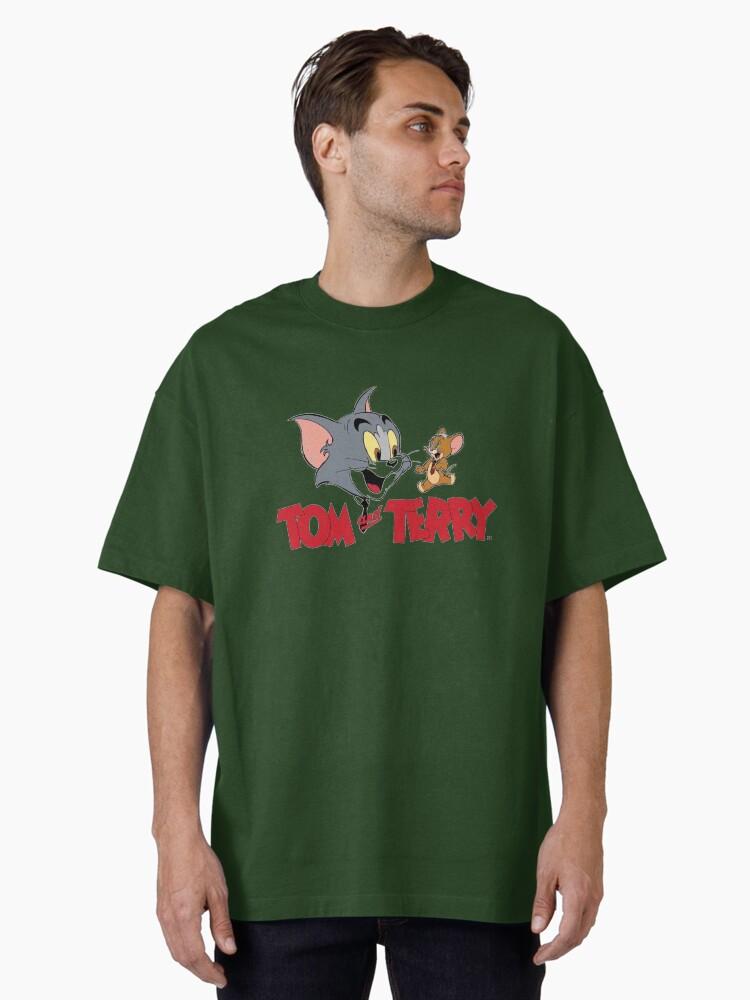 Tom & Jerry "Tom and Terry" graphic Oversized T-Shirt