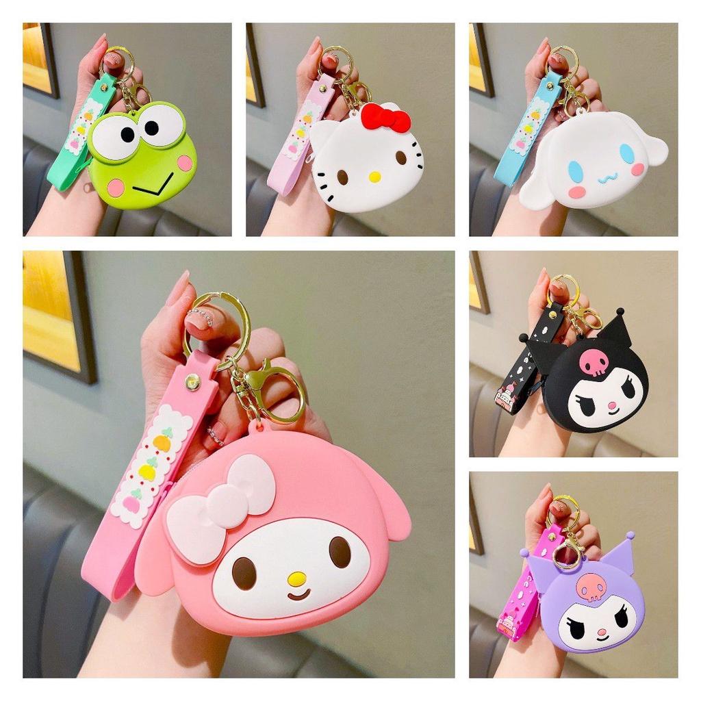 Sanrio Мелоди Кошелек Брелок Подвеска на Сумку Кошелек для Монет Для Женщин Детей Девочек