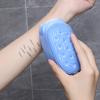 4 Colors Exfoliating Silicone Bath Brush Body Scrubber Massager Bath Brush Bubble Double Sided Body Brush