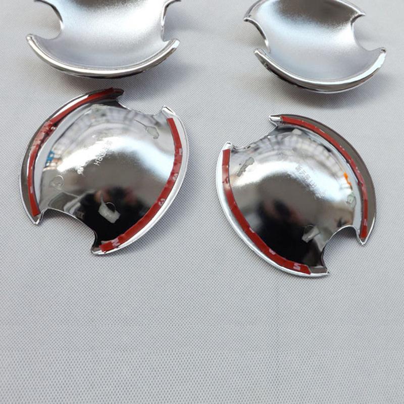 Door Handle Bowl Covers Chrome Trim for Nissan Teana J32 2009 2010 2011 2012 2013 Car Styling Accessories 4 Pcs