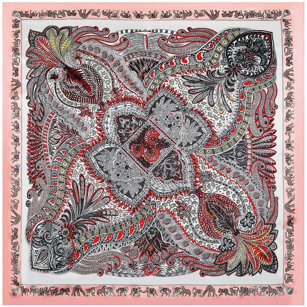 High-quality Luxurious Silk Scarves Headband Scarfs Neck Scarf For Women Chain Silk Scarf Women's Decorative Shawl