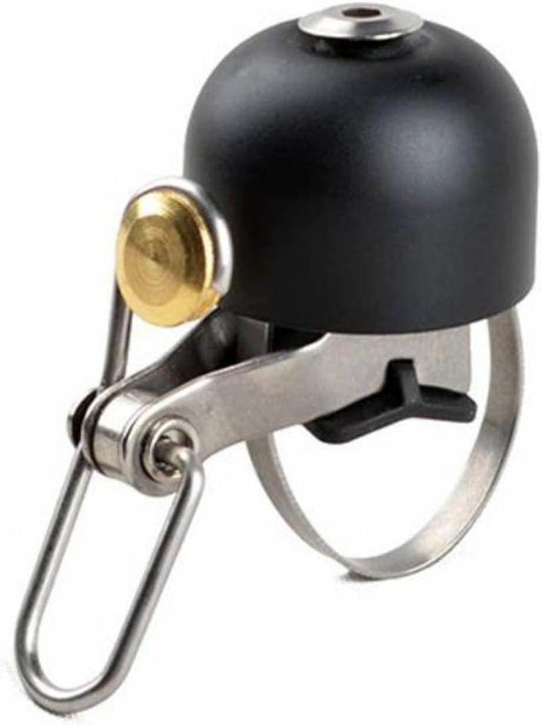 ENGWE Black Vintage Bicycle Bell, Loud Copper Bell, Easy to Use, Electric Bike Accessory
