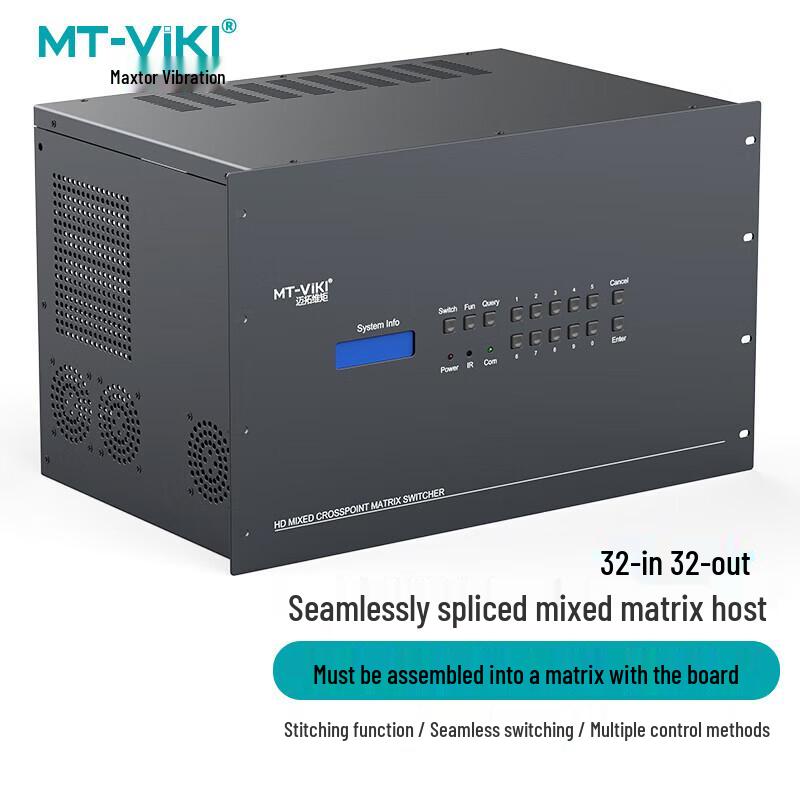 Модульная гибридная система видеоматричного коммутатора MT-viki