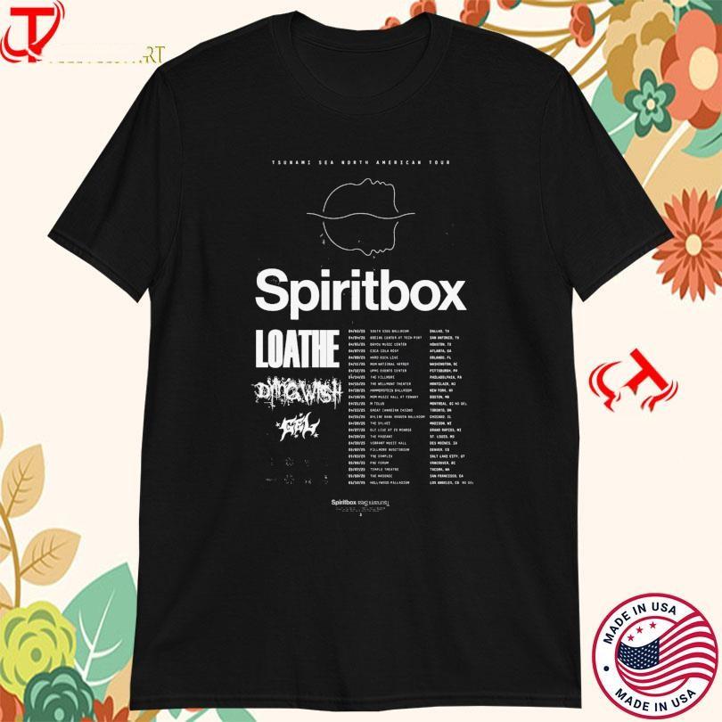 Spiritbox Loathe T-shirts black men And Women tee Size S-5XL AD210