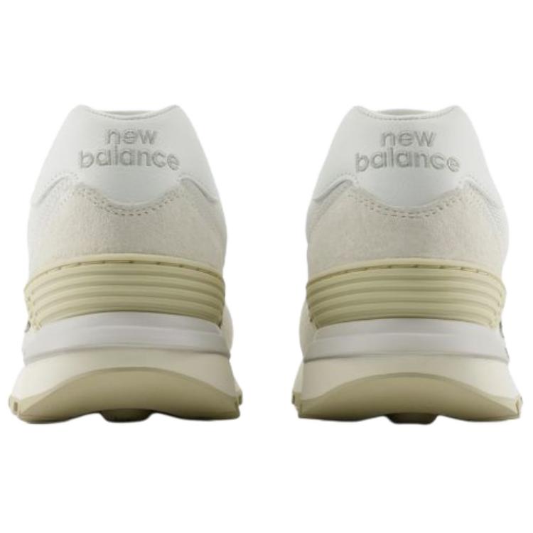 New Balance 574 Legacy Тканевые Удобные Мягкие Прочные Низкие Повседневные Кроссовки Унисекс Серый Белый U574LGSS