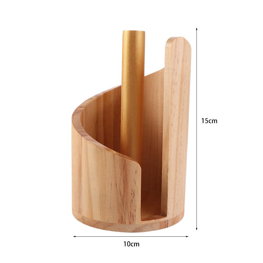 Countertop Design Wooden Paper Towel Holder Freestanding Base Freestanding Paper Roll Holder Home