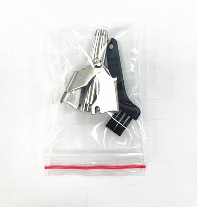 Ручной триммер для волос в носу из нержавеющей стали для мужчин и женщин - маленькие ножницы с круглой головкой для чистки ноздрей