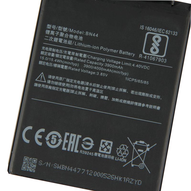 Original High Quality BN44 Battery For Xiaomi Mi Redmi 5 Plus 5.99" 4000mAh