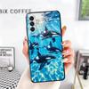Orca Ocean Pattern Soft Phone Case for Samsung A17 A37 A57 A16 A26 A36 A56 A15 A25 A35 A55 A14 A24 A34 A54 A13 A23 A33 A53 A52 A