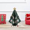 2026 Christmas Tree Children's Handmade DIY Stereo Wooden Christmas Tree Scene Layout Christmas Decorations Ornaments Hot
