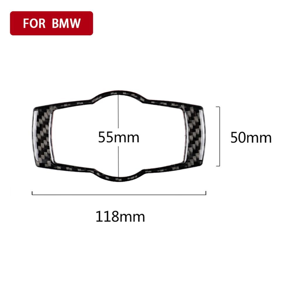 For BMW 3 Series E90 E92 E93 2005 2006 2007 2008 2009 2010 2011 2012 Carbon Fiber Headlight Switch Buttons Cover Trim