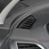 Мягкая наклейка-молдинг из углеродного волокна для Subaru Forester 2019--2024 LHD RHD Автомобиль Рамка-крышка вентиляционного отверстия Салонная Панель приборов