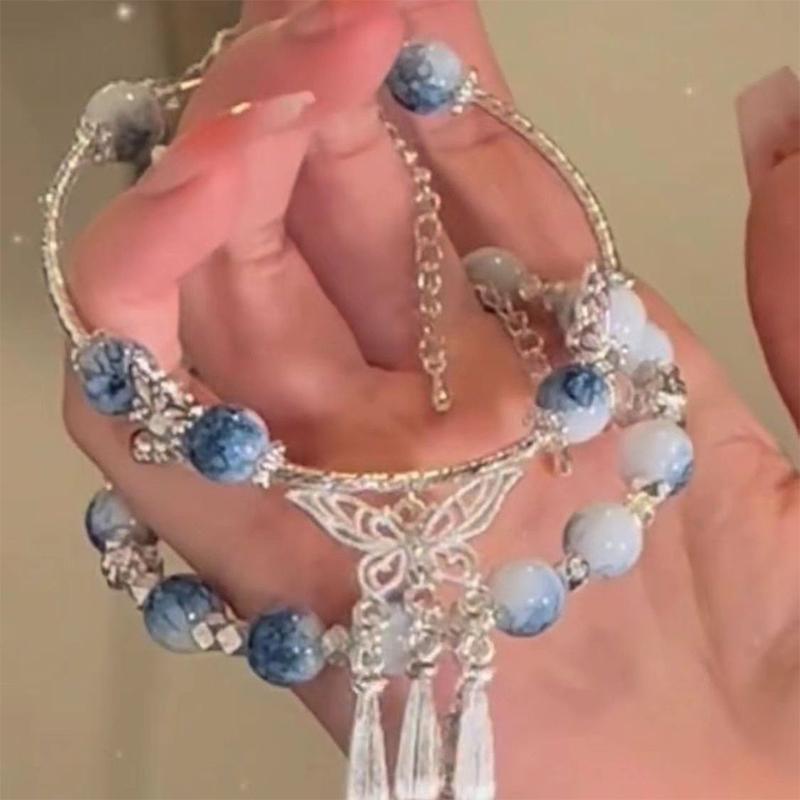 Браслет Тянь Гуань Ци Фу Чэн Благословение Небесного Чиновника Цепочка из бусин Подвеска Браслеты Ювелирные аксессуары