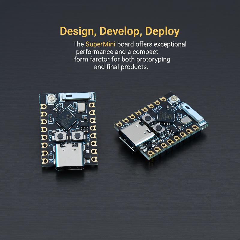 1 шт. Плата разработки ESP32 C3 Super Mini с интерфейсом Type-C, модуль WIFI Bluetooth для электронных DIY-проектов