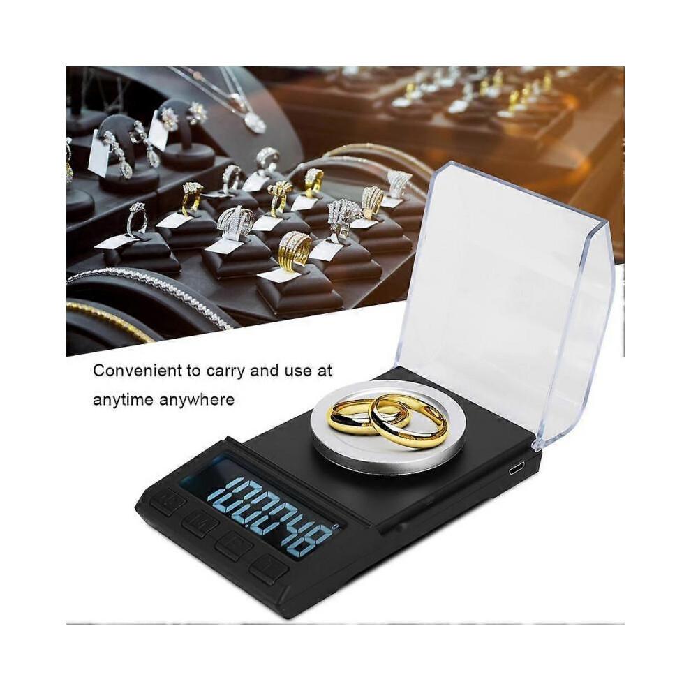 High Precision Digital Milligram Scale, Your Reliable Partner for Precise Weighing Tasks, Equipped with Multi-Unit Measurement System for Versatile