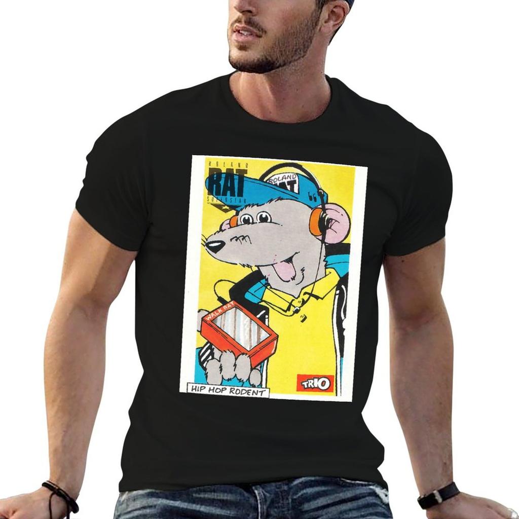 Roland Rat Superstar Tshirt Funny T Shirts Dark Humor T Shirts For Unisex Graphic Tees T Shirts For Unisex Pack White Tshirt