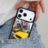 Чехол для телефона с изображением желтых такси Нью-Йорка для iPhone 17ProMax 12 13 14 15 16e 17 Pro Max Plus Air Cover