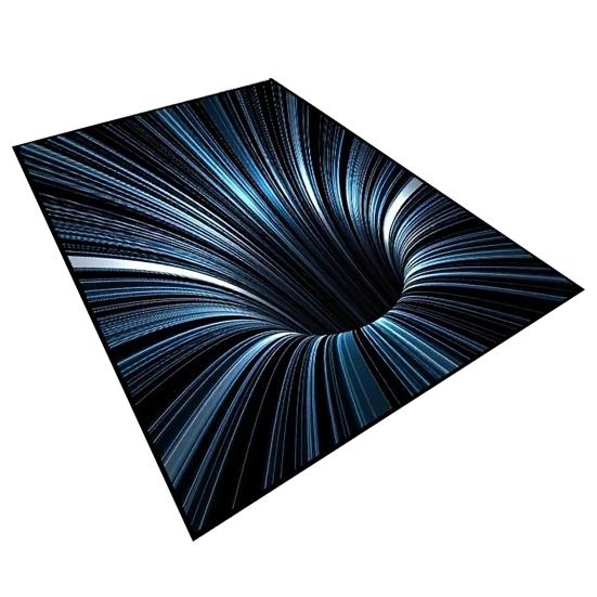 Коврик для пола Yousheng 3D иллюзия Нескользящий устойчивый дизайн Высокоабсорбирующий придверный коврик Декоративный ковер для гостиной спальни Домашний декор