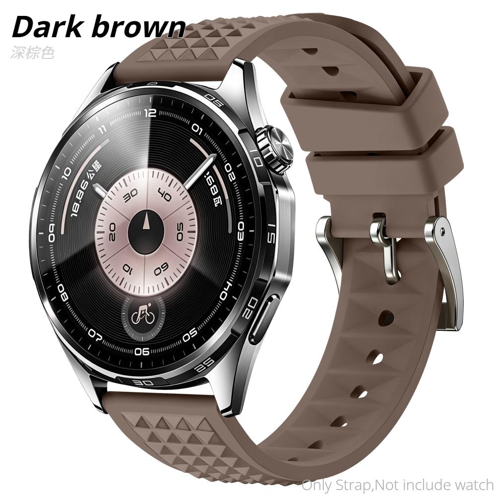 20mm 22mm Sports Silicone Band For Huawei Watch GT6 GT5 GT 4Pro 46mm Strap Bracelet For Samsung Galaxy Watch 7 6 5 4 Replacement Breathable Wristband