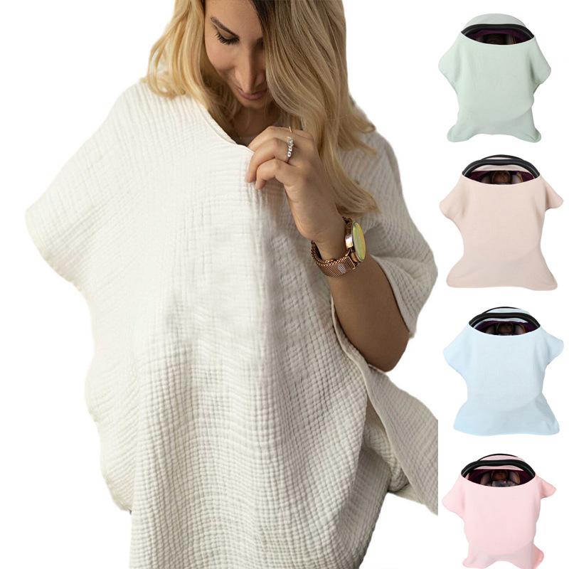 Чехол для кормления грудью в итальянском стиле из чистого хлопка, чехол для матери и ребенка, чехол для детской коляски