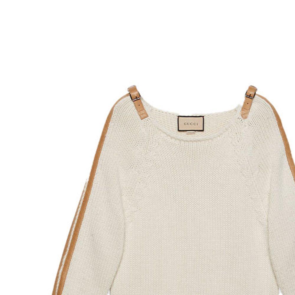 Gucci Б/у Свитер с ремешком-пряжкой 2000-е 683716-XKB4H-9791