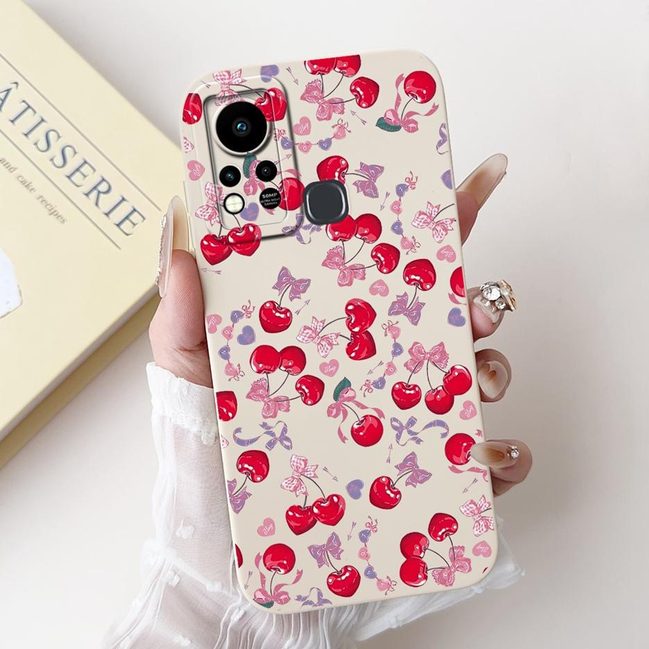 Чехол для Infinix Hot 11S X6812 X6812B Милый мультяшный чехол-панда Ударопрочные чехлы для телефона для Infinix Hot 11S NFC Hot11s Мягкие Fundas
