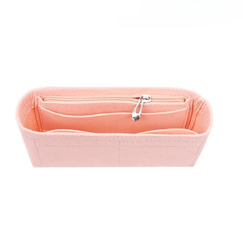 Женские сумки для и косметички Фетровая косметичка Вставная сумка Большая вместимость Раздельный многофункциональный пакет для матери и ребенка Внутренний вкладыш