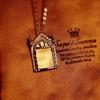 925 Sterling Silver HP Movie Potters Cosplay Jewelry Magic Mirror Shell Necklace Pendant Props Gift For Women Sweater Necklace