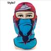 Stylish Windproof And Warm Cycling Mask Unisex Ski Mask With Unique Prints
