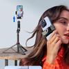 C12 Bluetooth выдвижной селфи-палка и штатив для прямых трансляций и фотографии