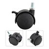 Casters Swivel Wheels Soft Wheel 3\" Office Chair Connector