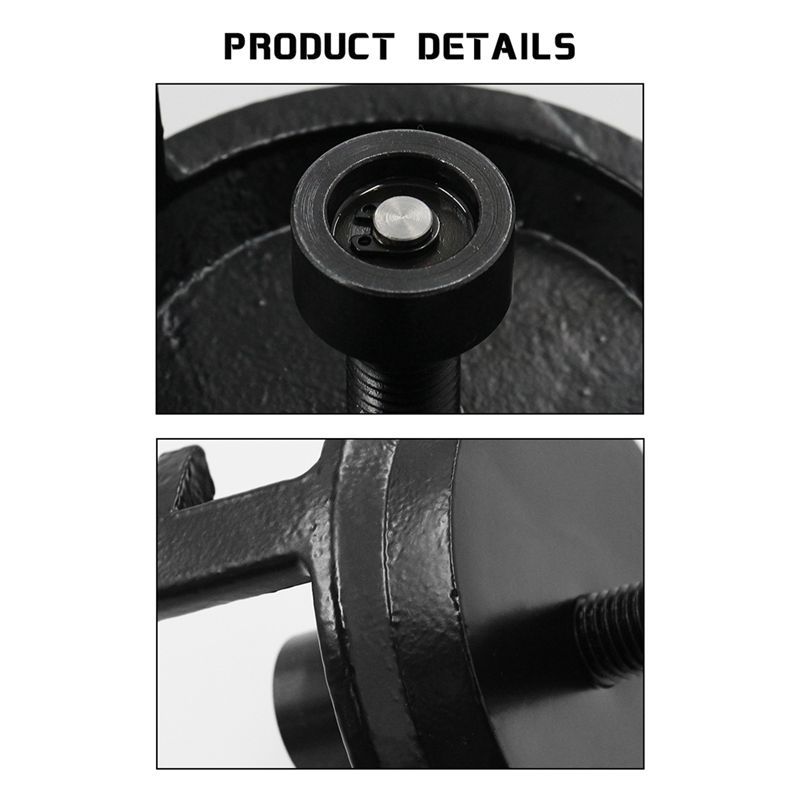 Authentic 25264 Harmonic Balancer Puller Crank Pulley Puller For GM Jeep Dodge Engine Remove Balancer Without Tapped Ho