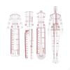 4 Pieces Clothing Design Drawing Template Ruler Patterns for Dressmaking