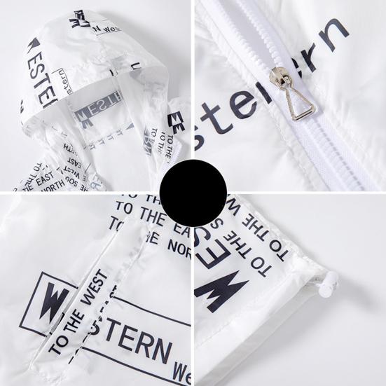 Мужское солнцезащитное пальто с капюшоном и длинными рукавами, карманами на молнии, солнцезащитная куртка с буквенным принтом, быстросохнущая верхняя одежда для рыбалки