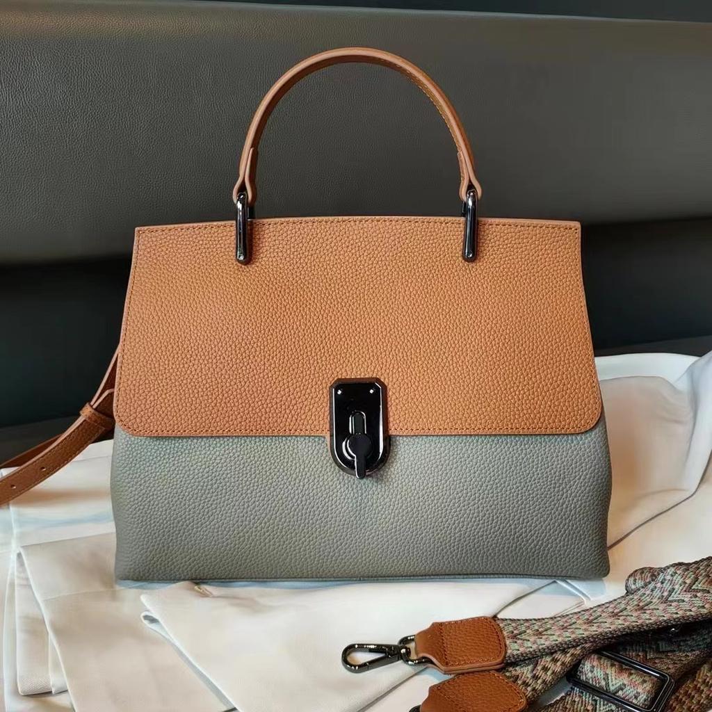 Женская сумка из натуральной кожи, женская сумка 2025 года, новая и дорожная сумка, высококачественная сумка через плечо из коровьей кожи с верхним слоем, сумка