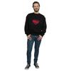 DC Comics Mens Justice League Movie Superman Logo Sweatshirt